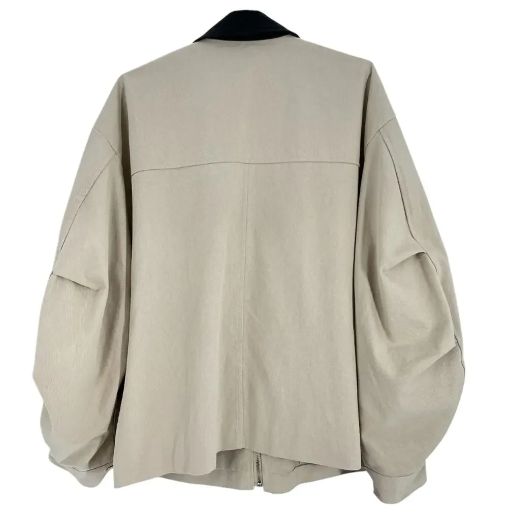 The Frankie Shop Utility Beige Malia Jacket Size XS / S